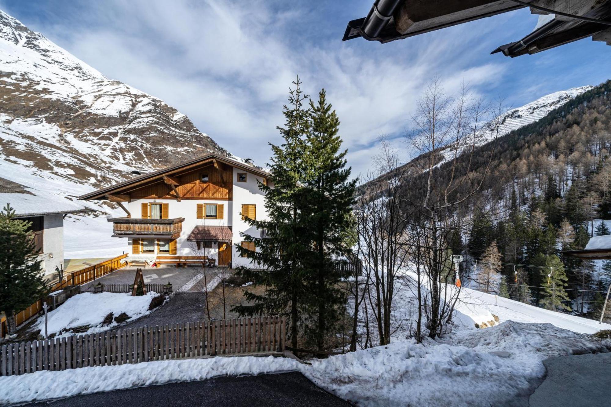 Seppnerhof Ferienwohnung Edelweiss Pfelders Bagian luar foto